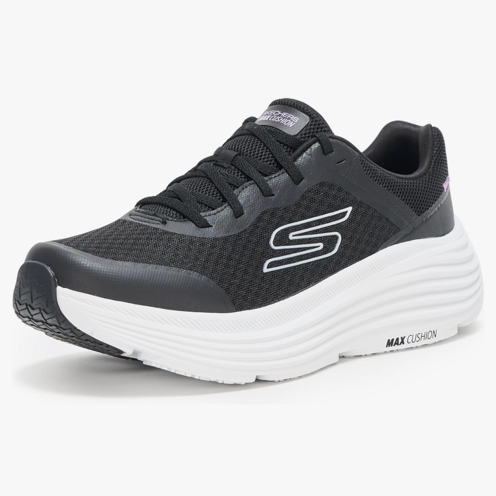 SKECHERS MAX CUSHIONING MESH LACE UP SNEAKERS ENDEAVOR SIZE 9.5 - Picture 2 of 13